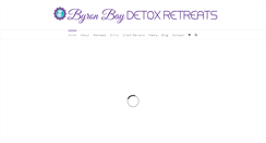Desktop Screenshot of byronbaydetoxretreats.com.au